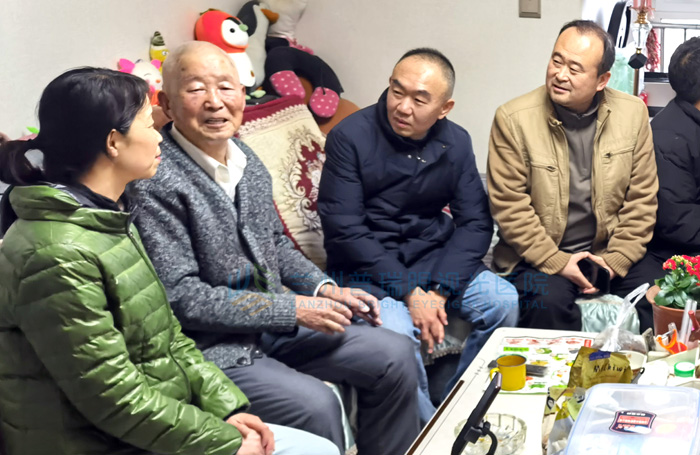 元旦前夕，關愛抗美援朝老兵傳承紅色基因